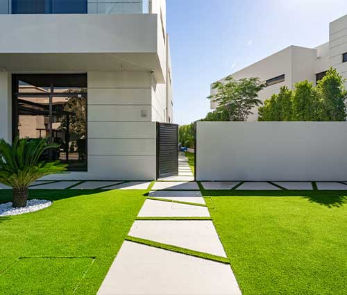 luxury villa landscape design